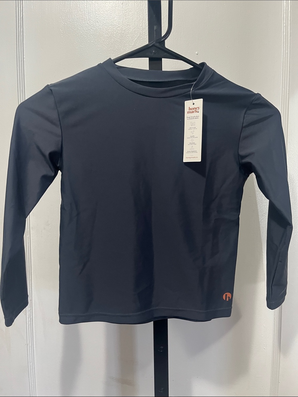 Honey Mark HONEYMARK kids swim shirt swim top long sleeve